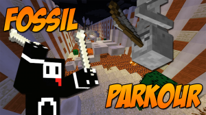 Скачать Fossil Parkour для Minecraft 1.10.2